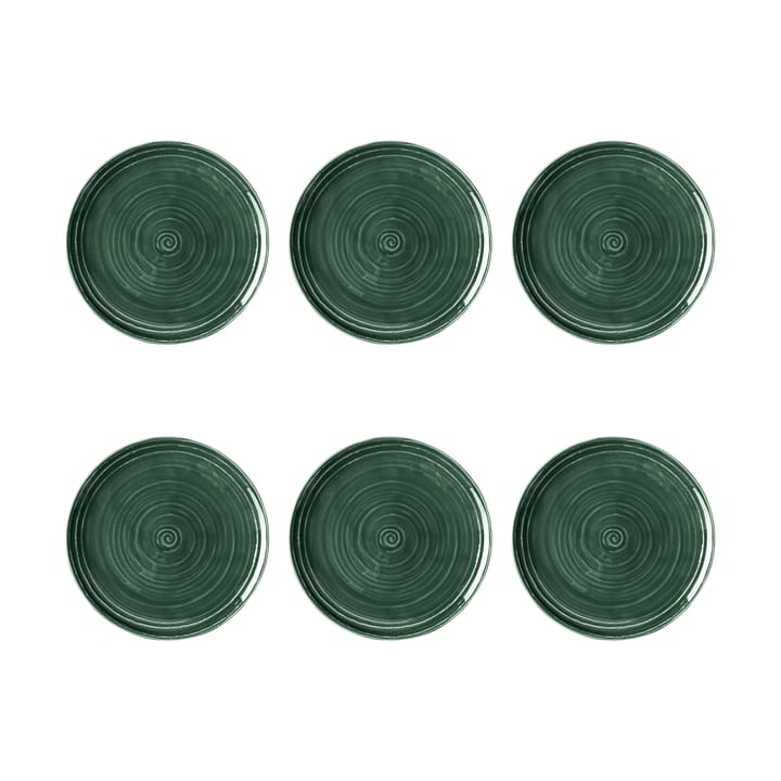 Terra plate Ø17.7 cm 6-pack - Moss Green - Seltmann Weiden