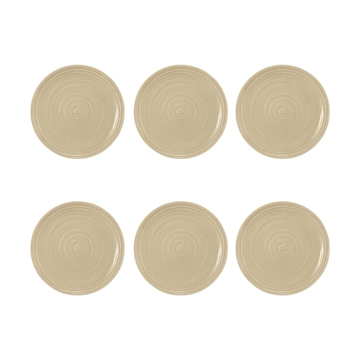 Terra plate Ø17.7 cm 6-pack - Sand Beige - Seltmann Weiden