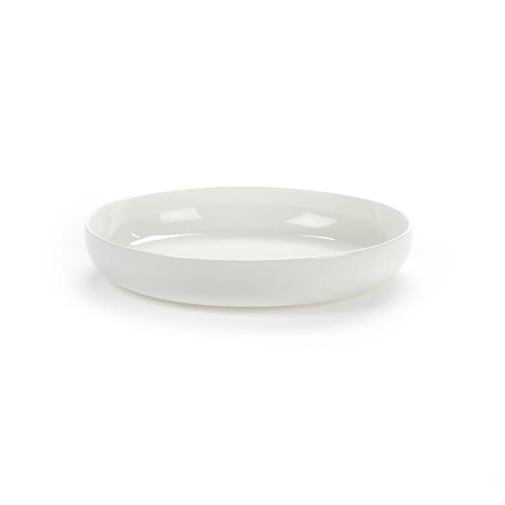 Base small plate with high rim white, 16 cm Serax