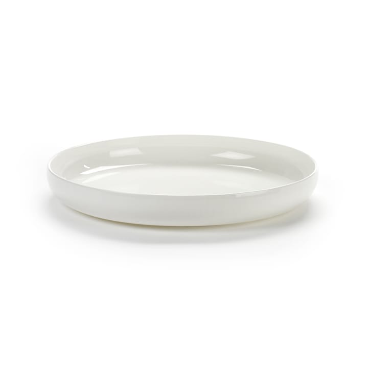 Base small plate with high rim white, 20 cm Serax