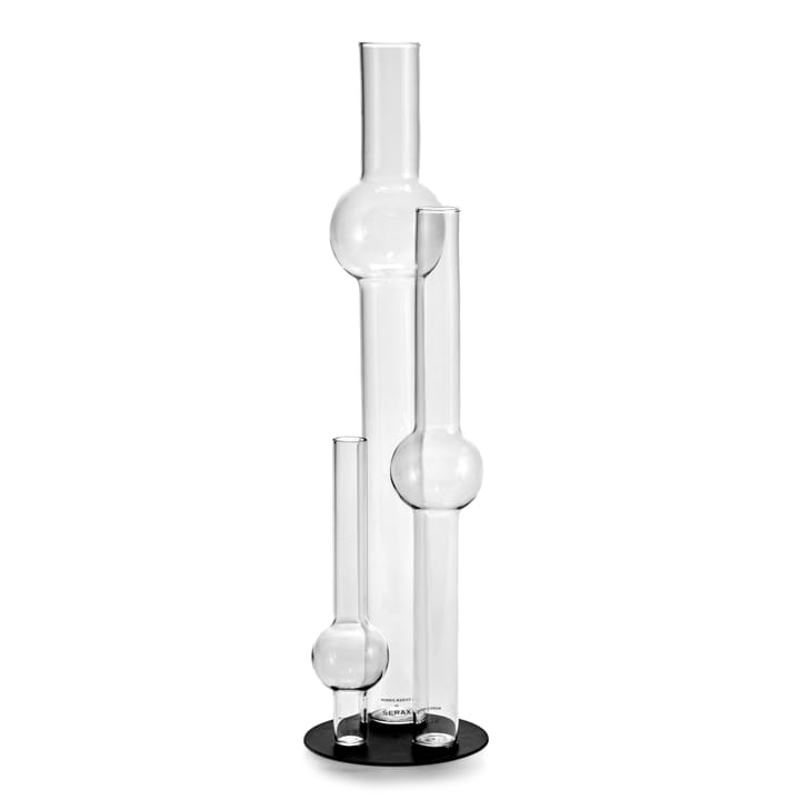 Bubblebubble vase 3 pieces, clear Serax