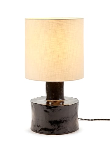 Catherine table lamp 47 cm - Black-white - Serax