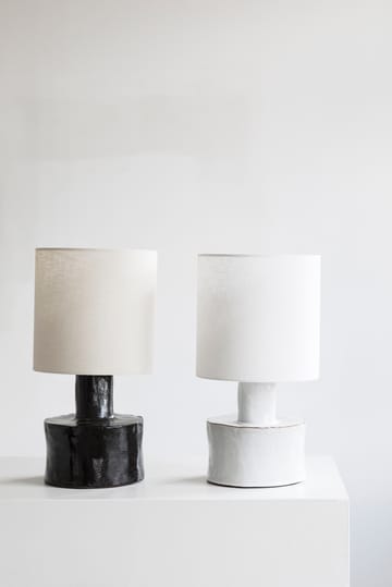 Catherine table lamp 47 cm - Black-white - Serax