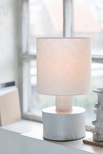 Catherine table lamp 47 cm - White-white - Serax