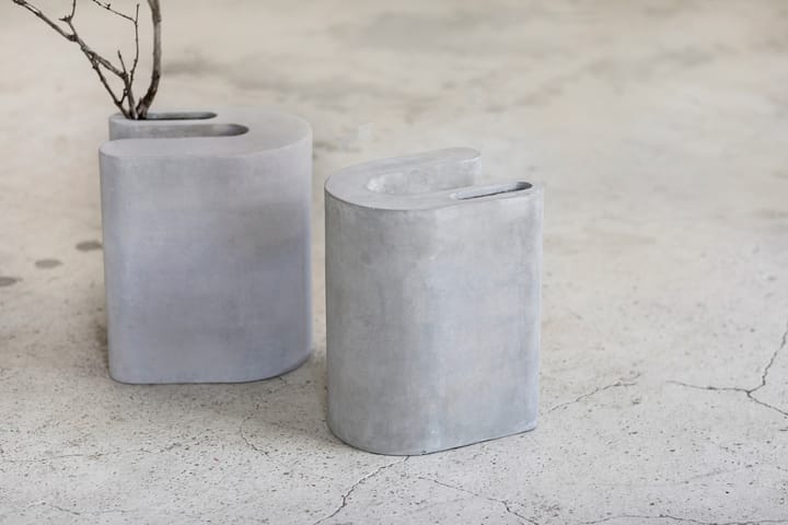 Concrete stool/sidotable 37 cm, Grey Serax