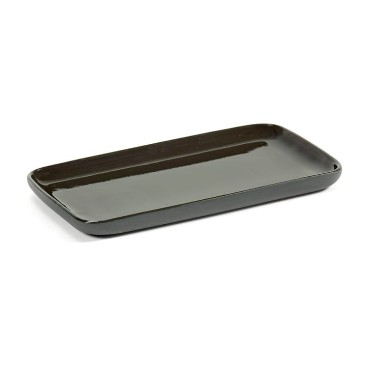 Cose tray rectangular S 9.8x16.2 cm, Dark grey Serax