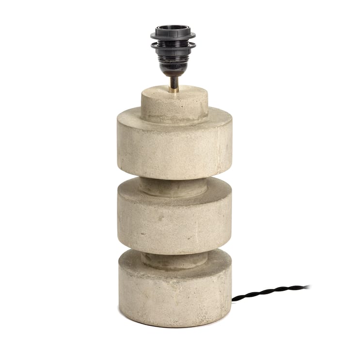 Disc table lamp cement 50 cm, Cement Serax