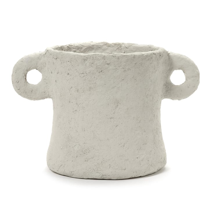 Earth flower pot Ø 22 cm, beige Serax