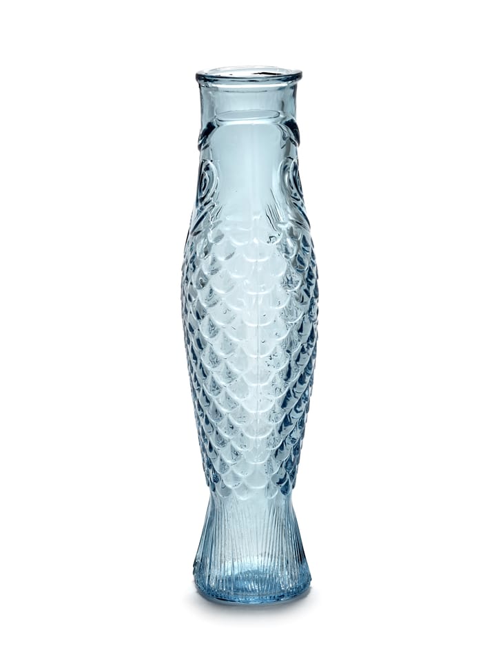 Fish & Fish glass bottle 85 cl, Light blue Serax