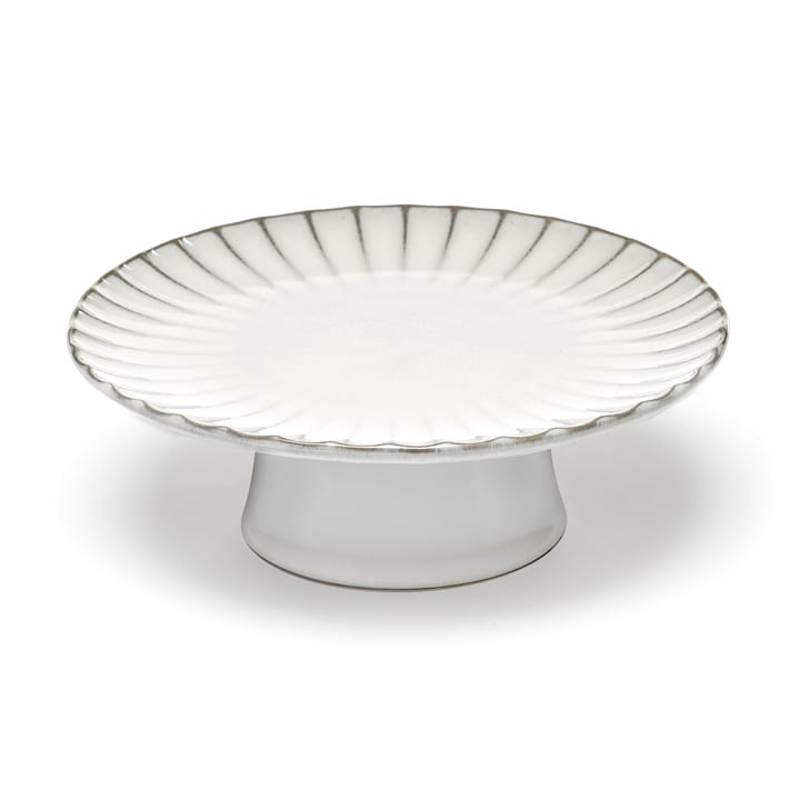 Inku cake plate 21 cm, White Serax