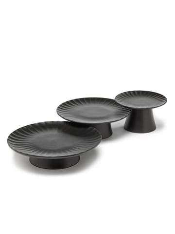 Inku cake plate 24 cm - Black - Serax