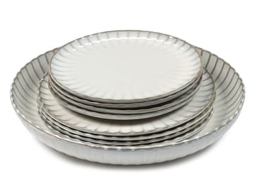 Inku dinner set 9 pieces - White - Serax