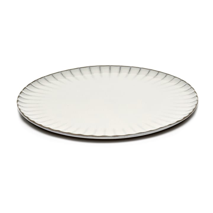 Inku plate XL 27 cm, White Serax