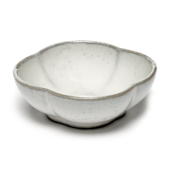 Inku ridged bowl S 9 cm, White Serax