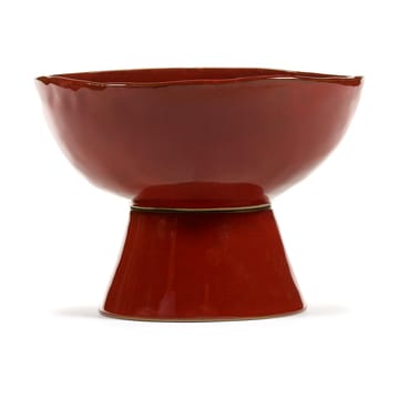 La Mère bowl on foot large Ø20.5 cm - Venetian red - Serax