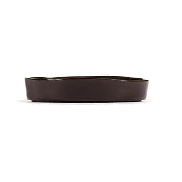 La Mère deep plate S Ø20 cm 2-pack - Dark brown - Serax