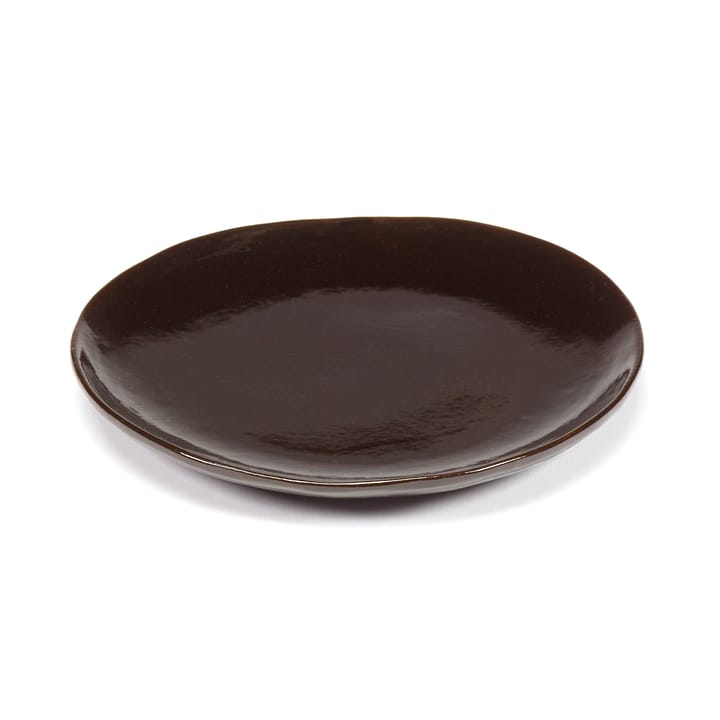 La Mère plate S Ø18 cm 2-pack, Dark brown Serax