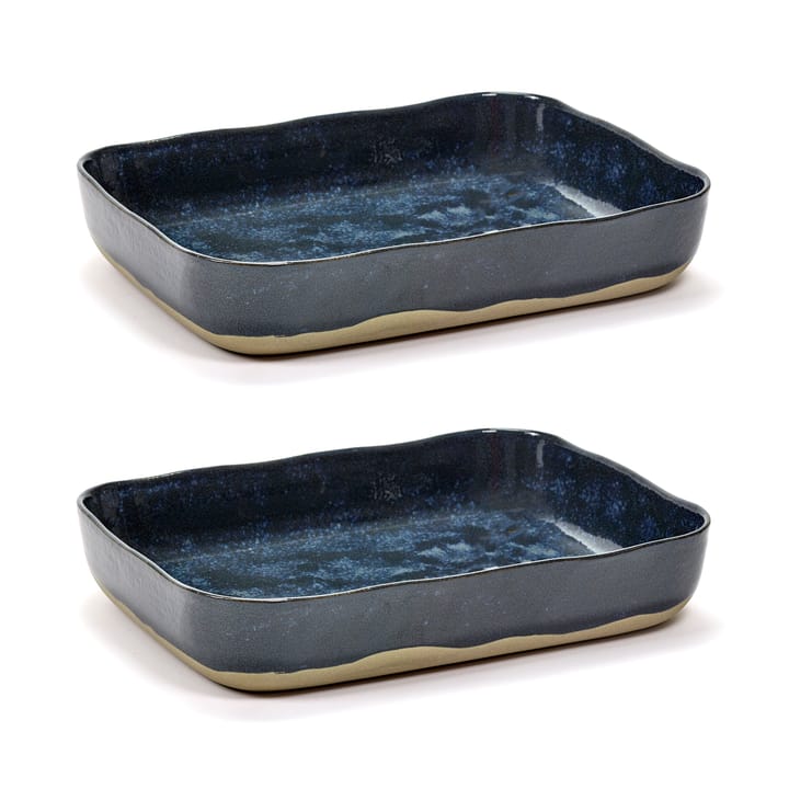 La Nouvelle Table baking dish No10 22x30 cm 2-pack - Blue - Serax