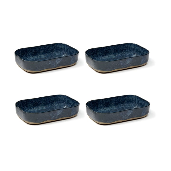 La Nouvelle Table extra deep saucer No5 L 4-pack, Blue Serax