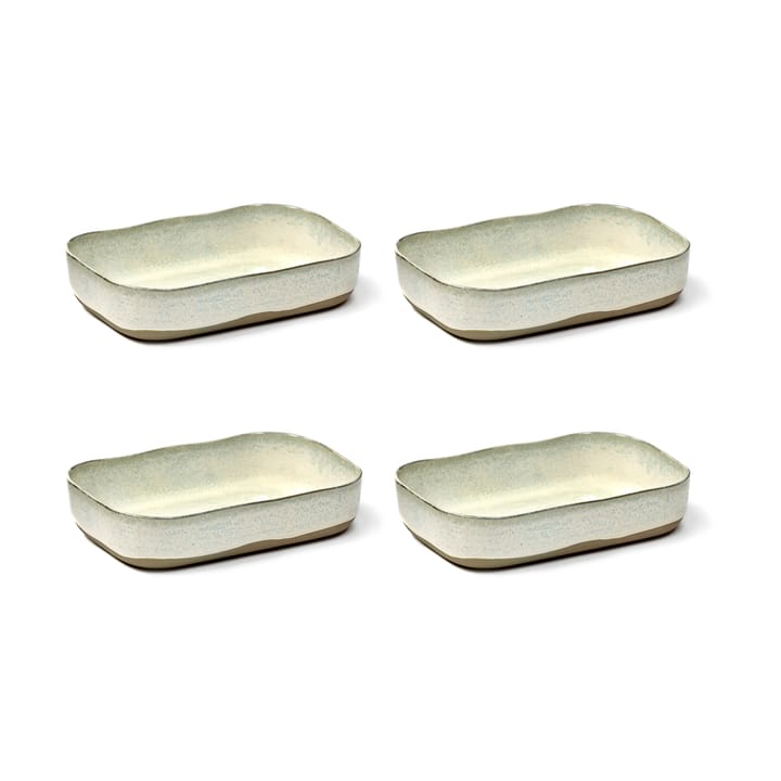 La Nouvelle Table extra deep saucer No5 L 4-pack, White Serax