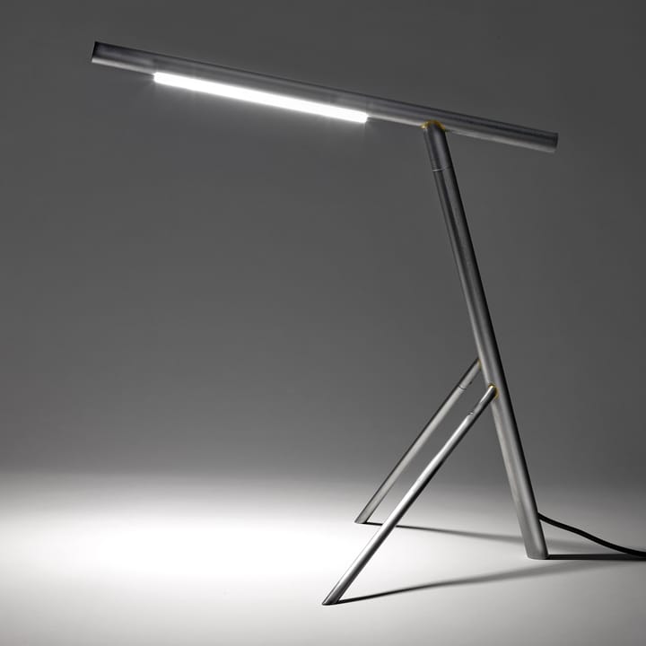 Mattia table lamp, Steel-brass Serax