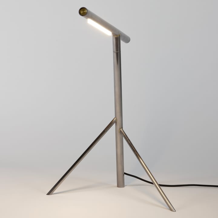 Mattia table lamp, Steel-brass Serax