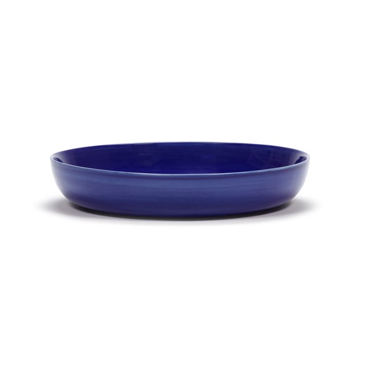 Ottolenghi Feast deep plate Ø22 cm 2-pack, Dark blue stripes-white Serax