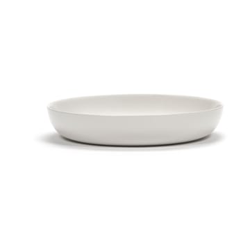 Ottolenghi Feast deep plate Ø22 cm 2-pack - White stripes-red - Serax