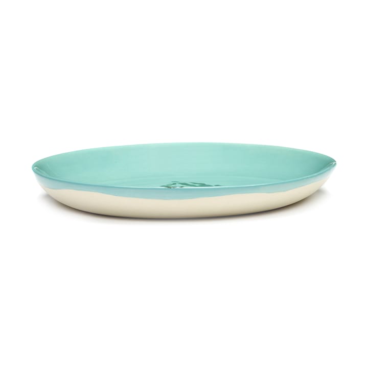 Ottolenghi Feast plate XS Ø16 cm 4-pack, Azure-artichoke green Serax