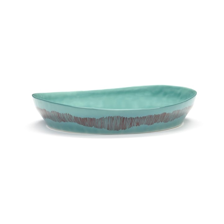 Ottolenghi Feast serving bowl S Ø30 cm, Azure stripes-red Serax