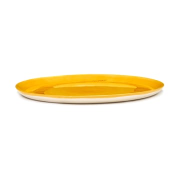 Ottolenghi Feast serving platter Ø35 cm - Yellow stripes-red - Serax