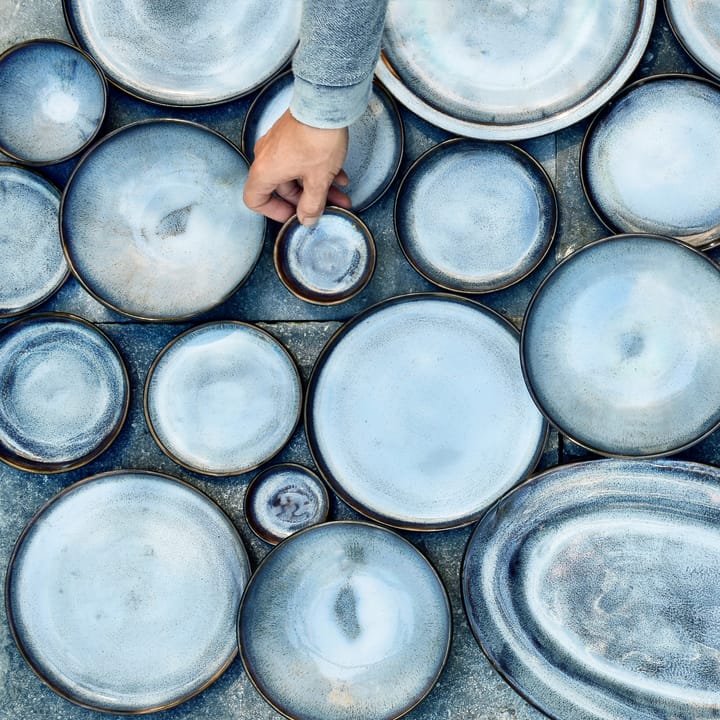 Pure Blue Glazed bowl Ø9 cm, blue Serax