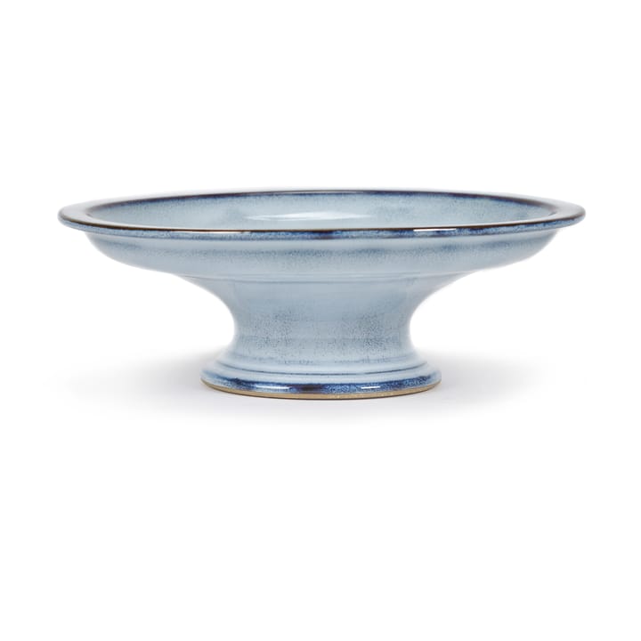 Pure cake plate glazed L 23.5 cm, Blue Serax