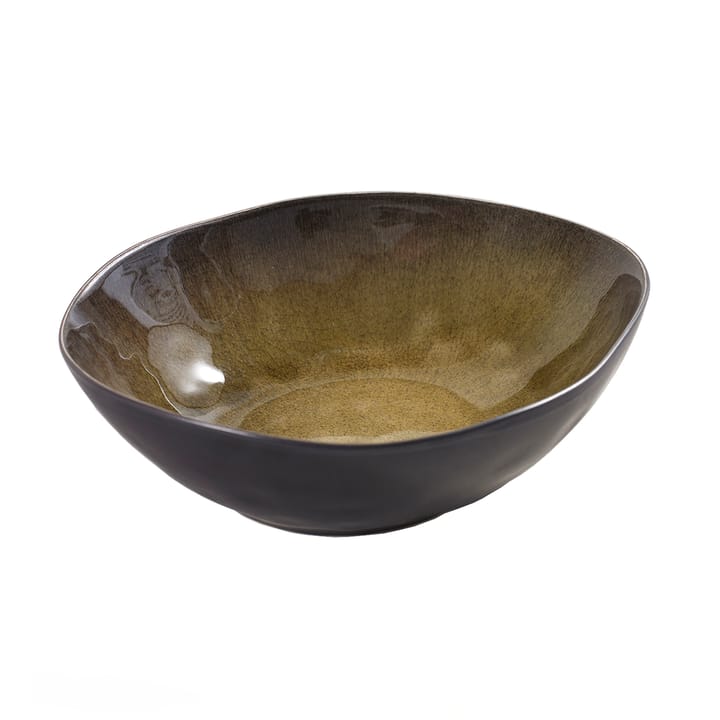 Pure oval bowl large, green Serax