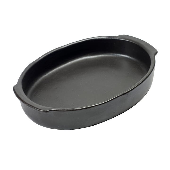 Pure oval oven form M, black Serax