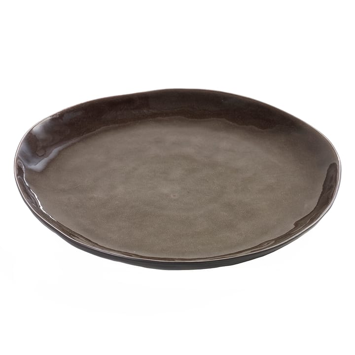 Pure plate 28 cm, grey Serax