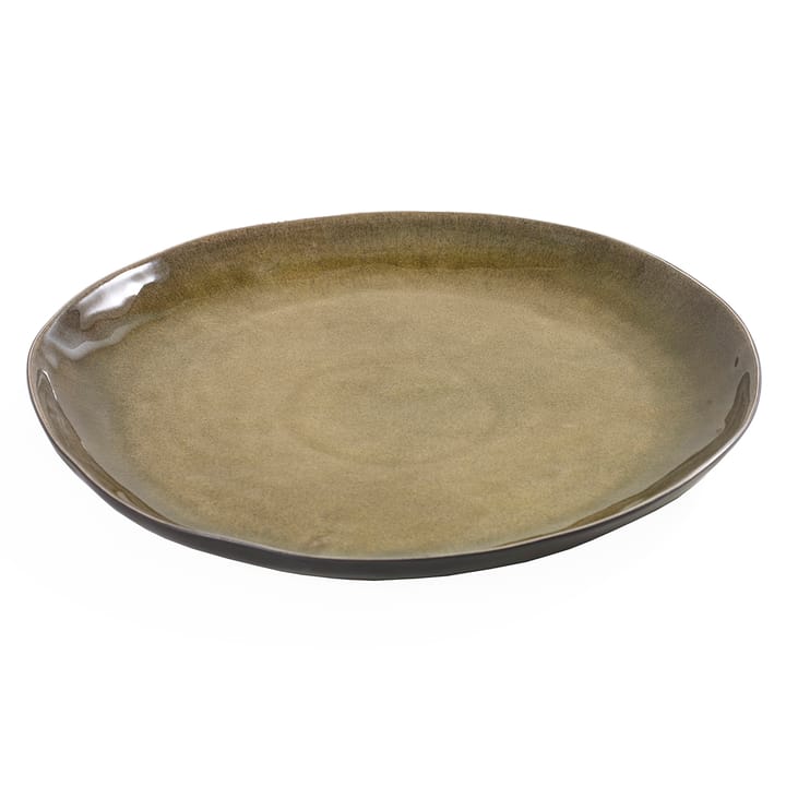 Pure plate 34 cm - green - Serax