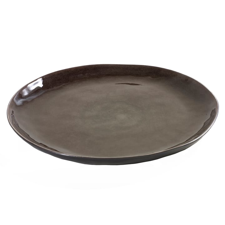 Pure plate 34 cm, grey Serax