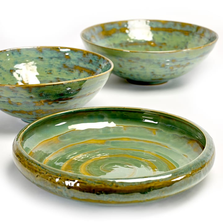 Pure serving bowl 31 cm, sea green Serax