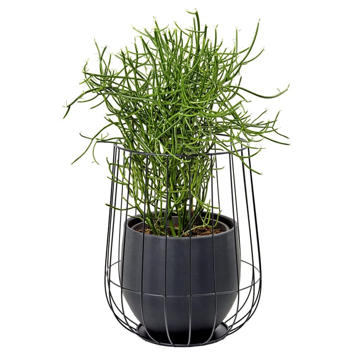 Serax flower pot in basket Ø37 cmh46 cm, black Serax