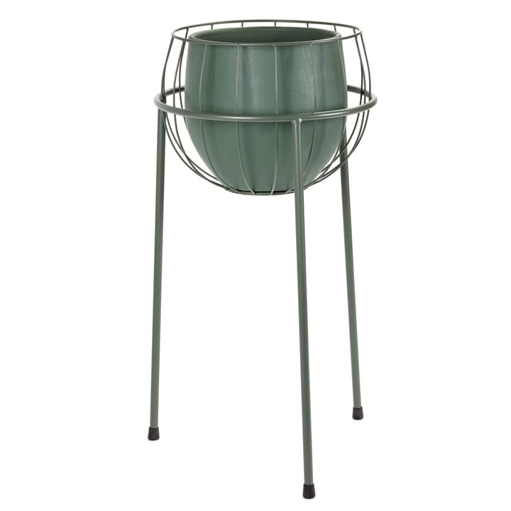 Serax flower pot with base, army green Serax