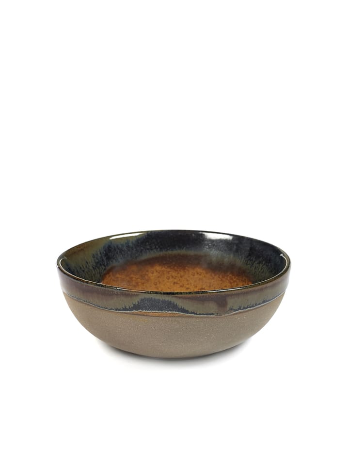 Surface bowl 13 cm, Gray-rust brown Serax