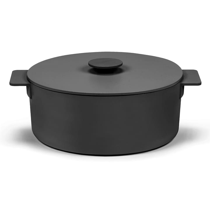 Surface cast iron casserole black, 5.5 l Serax