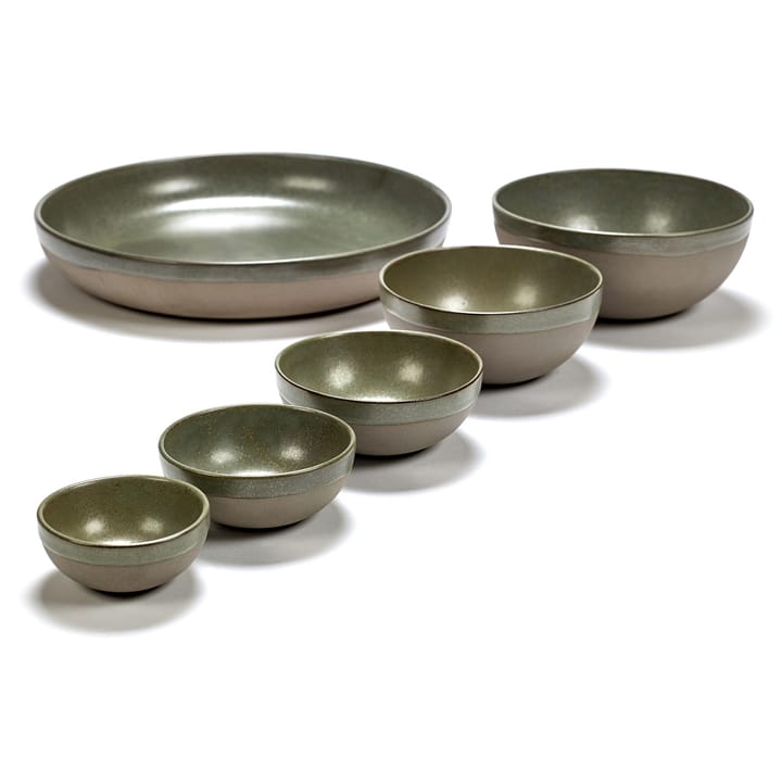 Surface serving bowl 19 cm, camogreen Serax