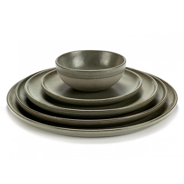 Surface small plate 21 cm, camogreen Serax