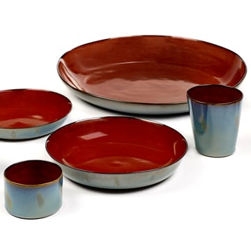 Terres de Rêves cup M - smokey blue-rust - Serax