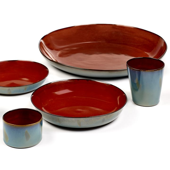 Terres de Rêves cup M, smokey blue-rust Serax