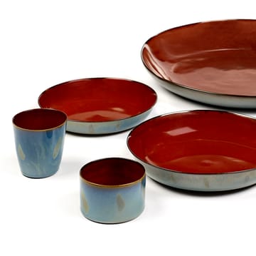 Terres de Rêves cup S - smokey blue-rust - Serax