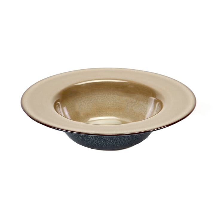 Terres de Rêves deep  plate 21.3 cm - misty grey-dark blue - Serax