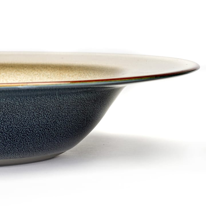 Terres de Rêves deep  plate 21.3 cm, misty grey-dark blue Serax